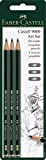 Faber Castell Set artistico 9000 con matite da disegno in blister