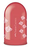 Faber-Castell - Temperamatite a un Foro con Serbatoio ed Impronte - Colore Rosa
