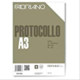 Fabriano 02010566 Fogli Protocollo Standard, 66 G/MQ, Confezione 200