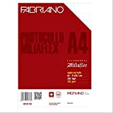 Fabriano 02101125 Miliaflex Fogli Protocollo Filigranati