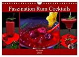 Faszination Rum Cocktails (Wandkalender 2023 DIN A4 quer), Calvendo Monatskalender