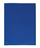 Favorit 100460276 Portalistino con 40 Buste, Formato Interno 22 x 30 cm, Blu