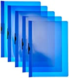 Favorit 100500027 -  Cartellina con Clip Fermafogli, A4, Blu