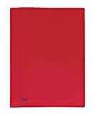 Favorit 400035523 Portalistino con 40 Buste, Formato Interno 22 x 30 cm, Rosso