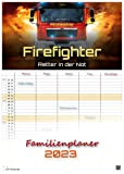 FIREFIGHTER - Soccorritore in difficoltà - Vigili del fuoco - 2023 - Calendario DIN A3 (Famiglia/Terminalista)
