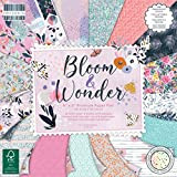 First Edition FEPAD225 FSC 8x8 Paper Bloom & Wonder-48 Sheet Pad, 200gsm Heavyweight Cardstock, Acid & Lignin Free, Soy Inks-for ...