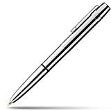Fisher Space Pen Bullet Pen - Serie 400 - X-Mark Flat Cap Chrome w/Clip - Confezione regalo