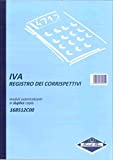 Flex - Registro corrispettivi 168512C00 - Carta chimica 2 parti 297x245 mm - 13 Mesi