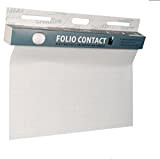 Folio Contact - Fogli elettrostatici per lavagna a fogli mobili, aderiscono a quasi tutte le superfici