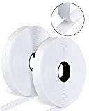 fruitlet® Velcr Adesivo Forte Bianco 5m Lunghezza, Velcr Adesivo Double Sided 16 mm Wide, Nastro Adesivo Velcr Autoadesivo Extra Forte ...