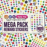 Fun Stickers, set di adesivi per insegnanti, 6020 adesivi per ricompensa e incentivi per insegnanti, aule e scuola, per uso ...