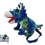 Generic Zaino per Bambini Dinosauro | Zainetto per Bambini Bookbag con Triceratopo, Velociraptor, Forma di Tirannosauro Rex | Zaino da ...