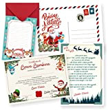 GHIBLI Letterina a Babbo Natale + lettera di risposta + Certificato Natalizio Brava Bambina con nome bimba personalizzato da scrivere ...