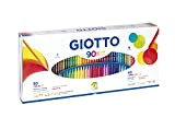 Giotto Stilnovo & Turbo Color, Box Da 50 Matite A Pastello E Pennarelli A Punta Fine + 40 Pennarelli, 2.8-3.3 ...