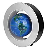 Globo levitante, Mappa del mondo con globo magnetico rotante da 5,5 pollici con luce notturna a LED misteriosamente sospesa nell'aria, ...