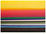 Glorex 6 8616 003 Fogli cerati Piastre colorato, 200 x 40 mm, 20 Pezzi, Colori Assortiti