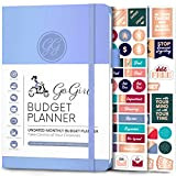 GoGirl - Agenda mensile per pianificazione finanziaria, agenda mensile per controllare i tuoi soldi, formato A5, 14,5 x 21,6 cm, ...