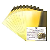 Gold Mirror Card - Carta a specchio in formato A4, con spessore 250 g/m², fogli dorati lucidi, fogli a specchio, ...