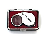 Goliton® gioielliere diamante Loupe 10X 21 millimetri Magnifying Glass Magnifier pieghevole Eye