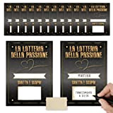 Gratta e Vinci Personalizzato - 12 Biglietti Auguri Grattabili - Idea Regalo Natale Originale - Idee Anniversario per Lui e ...