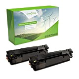 Green2Print Toner Set, 2 cartucce 2x 2100 pagine sostituisce Canon 728, CRG-728, 3500B002 Toner per Canon i-SENSYS FAX-L150, FAX-L170, FAX-L410, ...