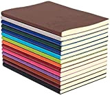 GRT A5 in pelle PU colorato, diario di scrittura Quaderni con soggetto Quaderni A5 Diario di viaggio Set per studenti ...