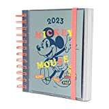 Grupo Erik: Agenda Annuale 2023 Mickey Mouse, Diario Giornaliero con 12 mesi, da Gennaio a Dicembre 2023, 16x14cm, ideale come ...