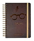 Grupo Erik: Bullet Journal Harry Potter | Quaderno A5 ad anelli 180 pagine con copertina rigida, chiusura elastica, carta d'avorio ...