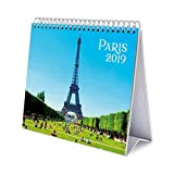 Grupo Erik - Calendario Da Tavolo 2019 Paris 17 X 20 Cm