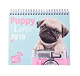 Grupo Erik - Calendario Da Tavolo 2019 Studio Pets Dogs 17 X 20 Cm
