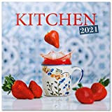 Grupo Erik CP21046 Calendario 2021 da Muro Kitchen, calendario cucina 2021 da muro, 16 mesi, 30x30 cm
