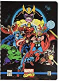 Grupo Erik: Quaderno A4 Avengers - Marvel Comics, Quaderno A4 a spirale, quaderno appunti a quadretti con fogli perforati, ideale ...