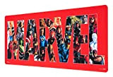 Grupo Erik Tappetino mouse XXL Marvel Avengers, con base in gomma antiscivolo e con rifiniture di alta qualitá, 80x35 cm, ...