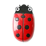 GUMEI Cute Ladybug Fridge Magnetic Storage Box Eraser Whiteboard Pen Organizer Holder