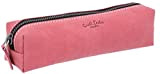 Gusti Addison - Astuccio in pelle per matite e penne, colore: rosa