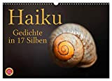 Haiku - Gedichte in 17 Silben (Wandkalender 2023 DIN A3 quer), Calvendo Monatskalender