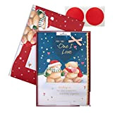 Hallmark Biglietto di Natale in scatola per One I Love – Cute Forever Friends Winter Love Design