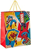 Hallmark Borsa regalo Marvel multi-occasione, design Superhero, grande (compleanno, Natale, congratulazioni per esami, festa del papà)