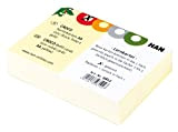 Han 9812, cartoncini Croco, robusto cartone schedario, con stampa colorata, 10 confezioni da 100 carte, Giallo A8