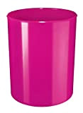 Han i-Line-Cestino per la carta Woodluv, rotondo, 13 litri, colori assortiti rosa