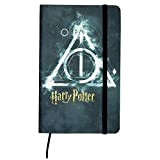 Harry Potter, taccuino a righe con copertina rigida, con elastico, 13 x 21 cm
