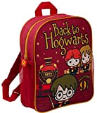 HARRY POTTER Zaino di cartone animato di Hogwarts (affascinante borsa di scuola) per bambino Taglia unica Torna a Hogwarts