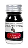 Herbin 11545T - Inchiostro per penna stilografica e roller, prodotto senza packaging, 10 ml, Marrone (Cacao del Brasile)