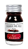 Herbin 11547T - Inchiostro per penna stilografica e roller, prodotto senza packaging, 10 ml, Marrone (Terra del fuoco)