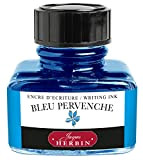 Herbin 13013T - Inchiostro per penna stilografica e roller, 30 ml, Blu (Pervinca)