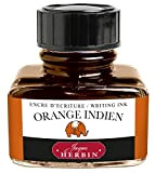 Herbin 13057T - Inchiostro per penna stilografica e roller, 30 ml, Arancione d'India