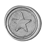 Herbin 40467T - Placchetta in ottone per ceralacca, simbolo stella