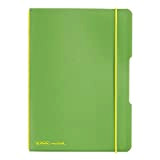 Herlitz my.book flex - Taccuino a quadretti, formato A5, colore: Verde chiaro