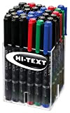 HI-TEXT 780 OHP marcatore punta Fine inchiostro indelebile per pellicole - Barattolo 30 pezzi colori assortiti