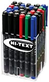 HI-TEXT 780 OHP marcatore punta Superfine inchiostro indelebile per pellicole - Barattolo 30 pezzi colori assortiti